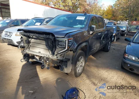 2025 GMC Sierra 1500 4Wd Short Box Slt из США, поврежденный, VIN 3GTUUDED9SG206277
